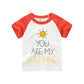Summer Boys Cotton Round Neck Short Sleeves - Enfance-Heureuse