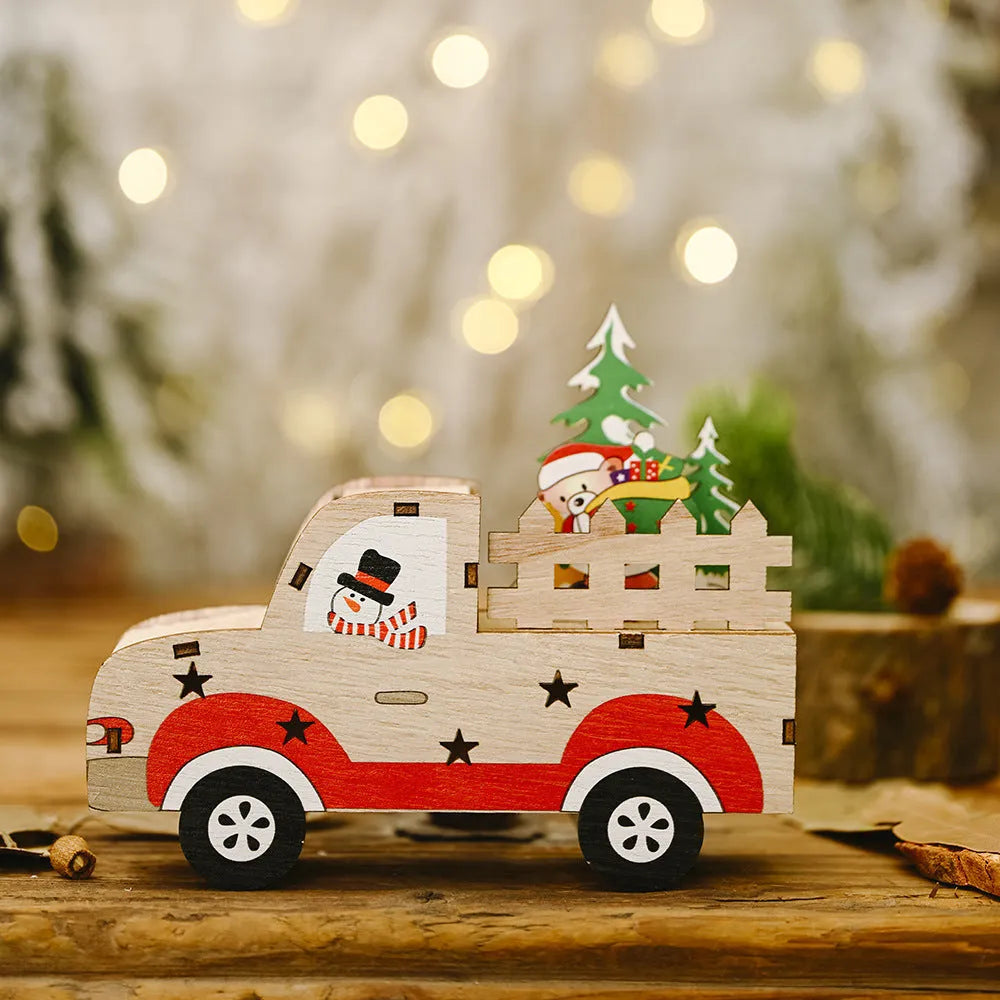 Santa Claus fournitures creative décoration de voiture - Enfance-Heureuse