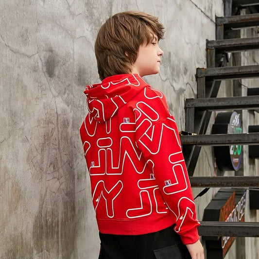 Printed fashion sports children's wear - Enfance-Heureuse