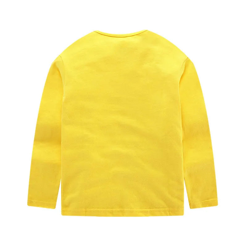 European and American Boys' Bottoming Shirt Cotton - Enfance-Heureuse