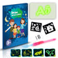 Educational Toy Drawing Pad 3D Magic 8 Light Effects Puzzle Board Sketchpad - Enfance-Heureuse