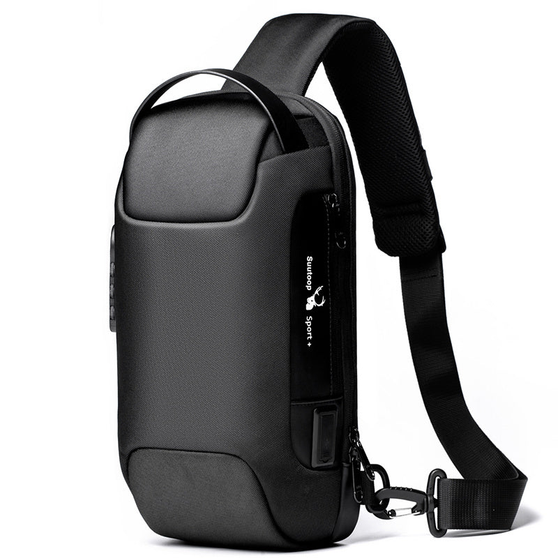 Men Chest Bag Messenger Bag Anti-theft Shoulder Bags Chest Bag Pack For Male - Enfance-Heureuse