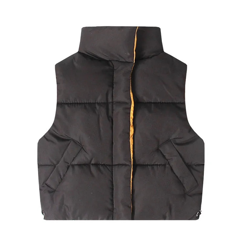 Children's down cotton vest - Enfance-Heureuse