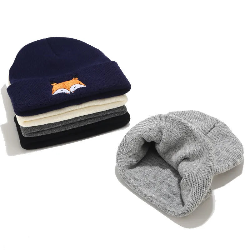 Brodé bonnet de laine