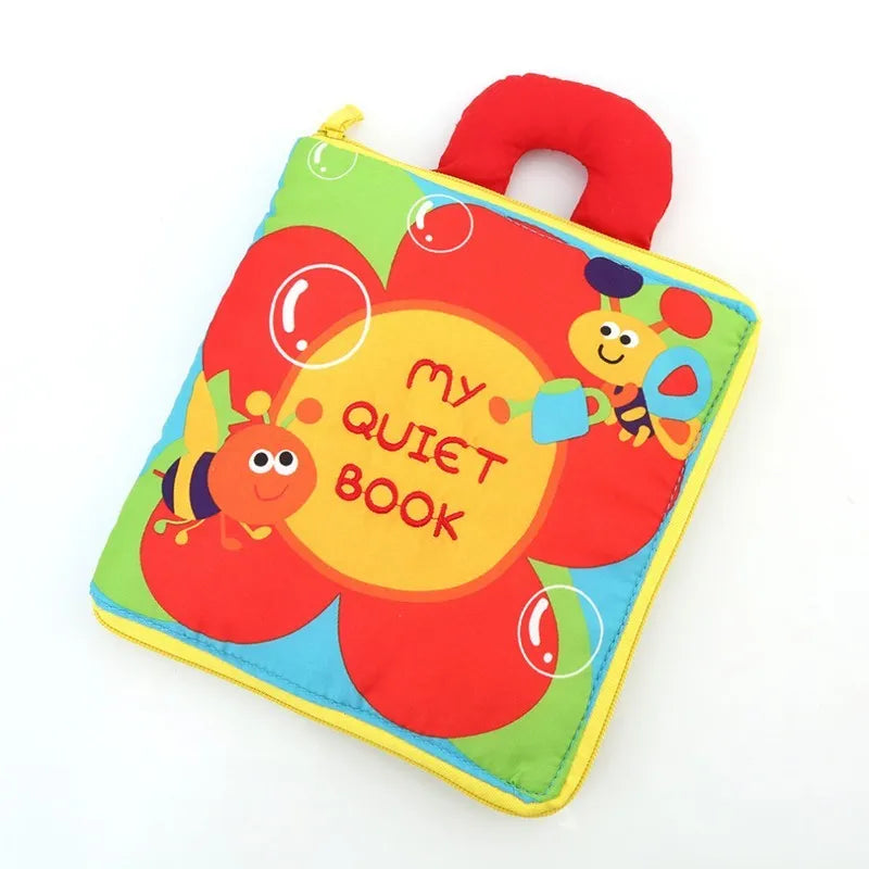 Baby Multi-Functional Soft Cloth Books - Enfance-Heureuse