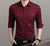 Brand Fashion Male Shirt Long-Sleeves Tops Polka Dot Printing Mens Dress Shirts Slim Men Shirt Plus Size M-5XL FGT - Enfance-Heureuse