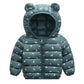 Children's cotton-padded jacket with thin ears down jacket - Enfance-Heureuse