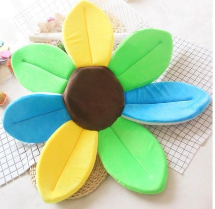 Sunflower For Baby Bath, Baby Sunflower Mat - Enfance-Heureuse