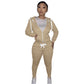 Women's Cotton Sweater Tight-fitting Two-piece Suit - Enfance-Heureuse