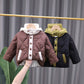 Winter Clothes Boy Hooded Cotton-padded Coat - Enfance-Heureuse