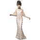 Children's Evening Model Catwalk Princess Dress Trailing Girl Little Host Fishtail Little Girl High-end Costumes - Enfance-Heureuse