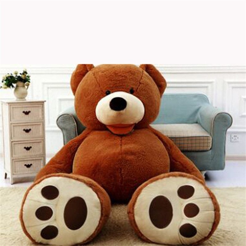 Giant Teddy Bear Plush Toy Huge Soft Toys Leather Shell - Enfance-Heureuse