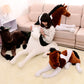 Children's plush toy horse doll - Enfance-Heureuse