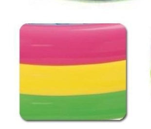 Fluorescent three-ring inflatable pool ball pool - Enfance-Heureuse