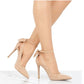 Bow high heels
