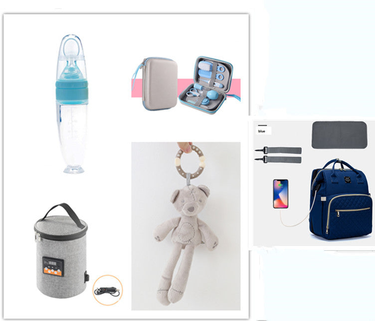 Baby nail clippers thermometer care set - Enfance-Heureuse