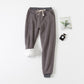 Lamb velvet padded sweatpants - Enfance-Heureuse