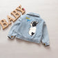 Spring Cartoon Cute Blouse Korean Cardigan - Enfance-Heureuse
