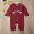 Male Alphabet Long Sleeved Romper Newborn Baby Jumpsuit Female Baby Casual Romper - Enfance-Heureuse