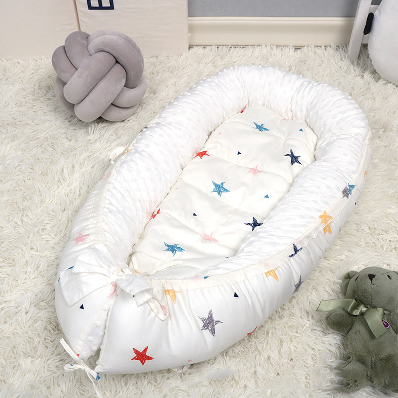 Household Baby Bed Bubble Fleece Bedding Kit - Enfance-Heureuse