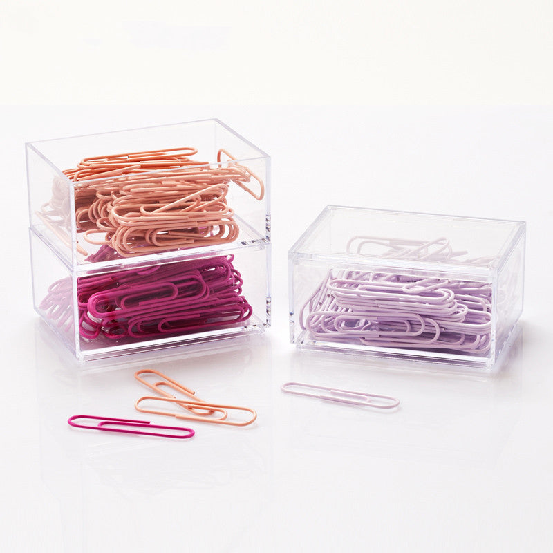 Office Supplies Colored Paper Clips - Enfance-Heureuse