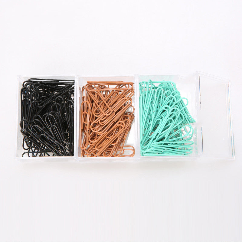 Office Supplies Colored Paper Clips - Enfance-Heureuse