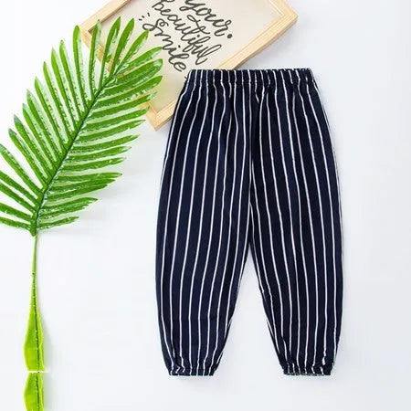Enfants de Moustique Pantalon Garçons D'été Mince Long Pantalon - Enfance-Heureuse