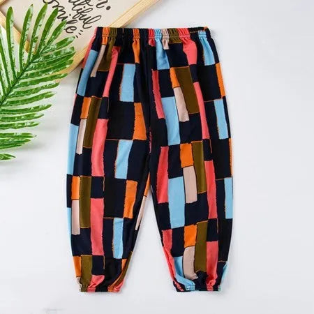 Enfants de Moustique Pantalon Garçons D'été Mince Long Pantalon - Enfance-Heureuse