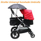 360 Degrees Pram Umbrellas Cart Accessories Adjustable Stroller Umbrella - Enfance-Heureuse