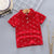 Anchor Print Little Boy's Children's Suit Korean Short Sleeve T-Shirt Children's Wear - Enfance-Heureuse