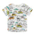 Children's Car Short-sleeved T-shirt - Enfance-Heureuse