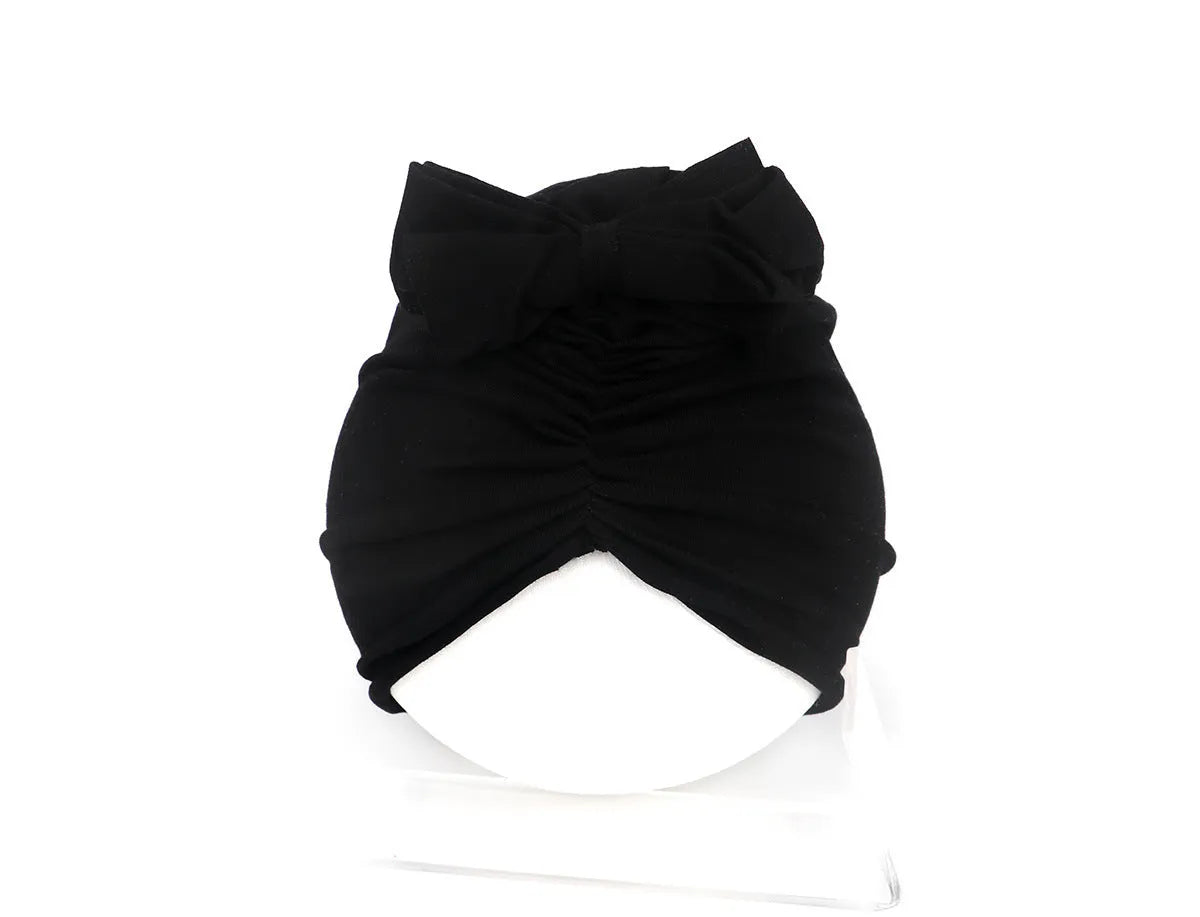 Mignon Bébé Chapeau Nouveau-Né Doux Bébé Fille Chapeau Turban Infantile Bébé enfant Capuchon Bonnet Headwraps - Enfance-Heureuse