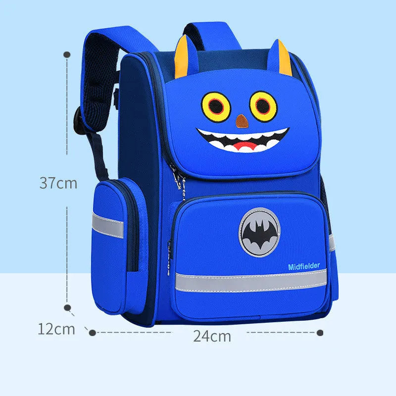 Childrens School Bags Primary School Students Grades 1 to 6 Printing - Enfance-Heureuse