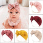 Mignon Bébé Chapeau Nouveau-Né Doux Bébé Fille Chapeau Turban Infantile Bébé enfant Capuchon Bonnet Headwraps - Enfance-Heureuse