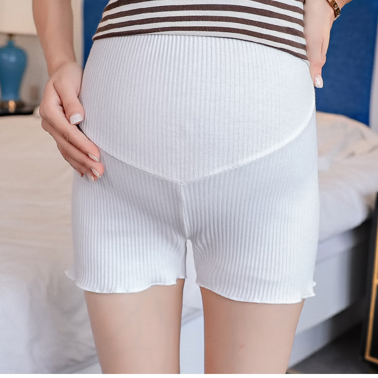 Maternity Wear,Leggings, Low-Waist Shorts, All-Match Safety Pants, Pregnant Women'S Belly Lift Pants - Enfance-Heureuse