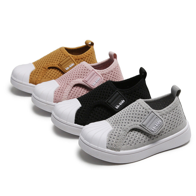 Girls Boys Casual Shoes Spring Infant Toddler Shoes Comfortable Non-slip Soft Bottom Children Sneakers Baby Kids Shoes - Enfance-Heureuse