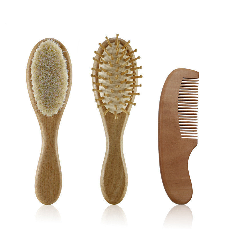 Baby Shower Shampoo Brush Small Comb Soft Bristles Brush Cleaning Care Tool - Enfance-Heureuse