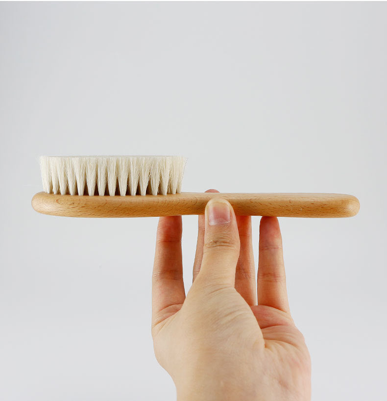 Baby Shower Shampoo Brush Small Comb Soft Bristles Brush Cleaning Care Tool - Enfance-Heureuse