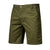 Men's Casual Solid Color Slim Fit Straight Shorts - Enfance-Heureuse