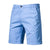 Men's Casual Solid Color Slim Fit Straight Shorts - Enfance-Heureuse