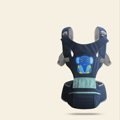 Newborn Baby Carrier Women Multifunctional Baby Carrier Baby Waist Stool Cotton T Shirts Dad Hands Free Baby Kangaroo Packet - Enfance-Heureuse