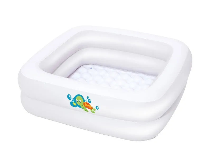 Bébé Baignoire Piscine-Baignoire de Bain Bébé-Produits Infantile Enfant PVC Pataugeoire Carré Chaud-Vente - Enfance-Heureuse