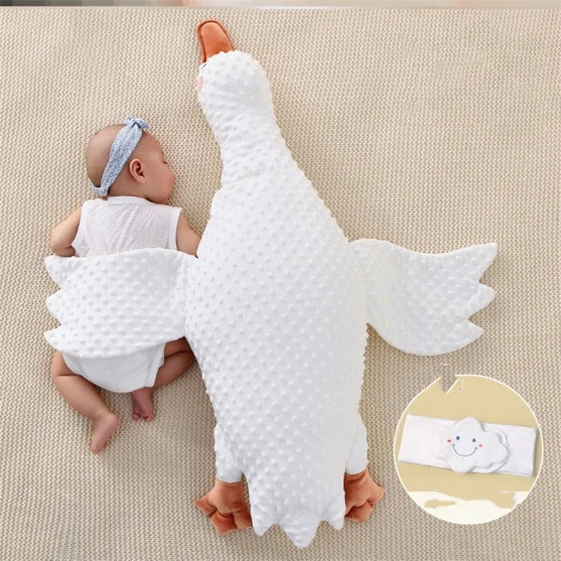 Newborn Baby Sleeping On The Belly Exhaust Pillow Airplane Pillow - Enfance-Heureuse
