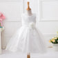 Bébé Lentejuelas Bata Fleur Fille De Mariage Princesse Robe