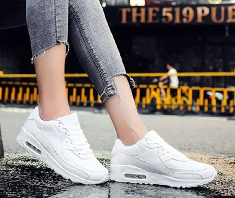 Running Shoes Korean Style Increased Thick-soled Lightweight Women's Sports Shoes - Enfance-Heureuse