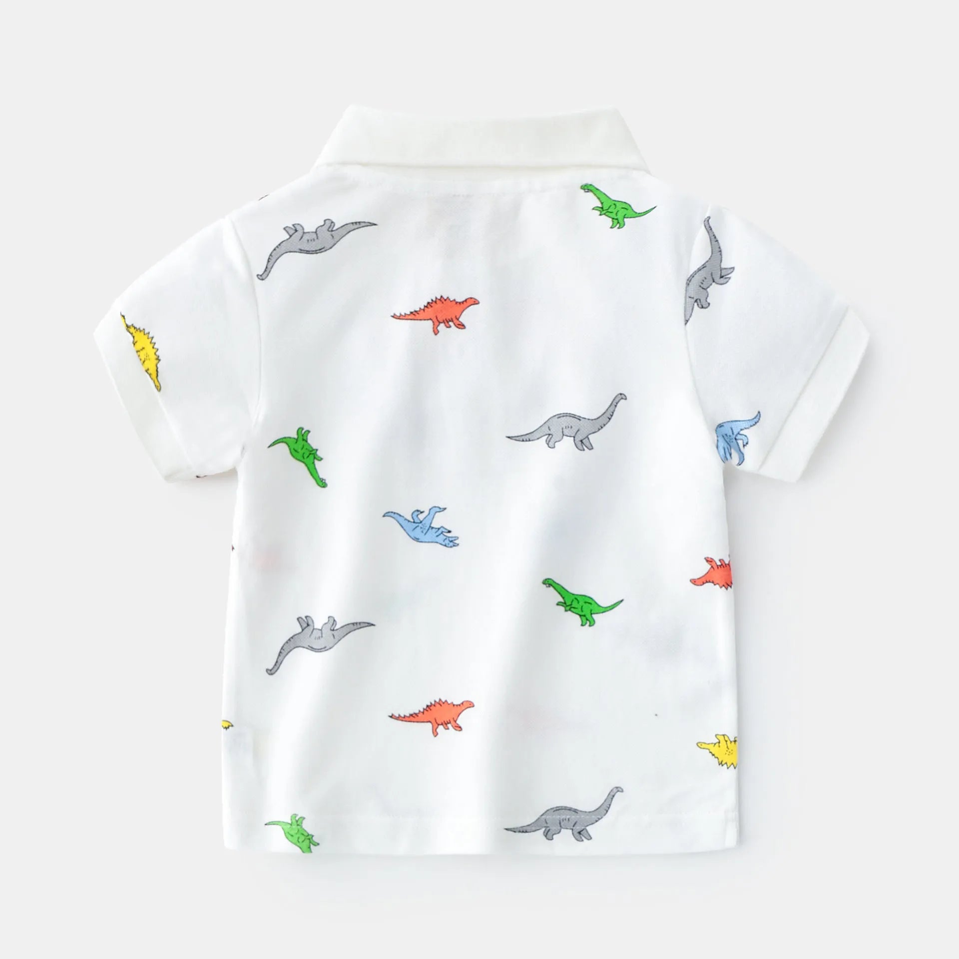 Boys Cartoon Short Sleeve Fashion Casual Trend Children's T-shirt Moisture Wicking Cotton Short Sleeve - Enfance-Heureuse