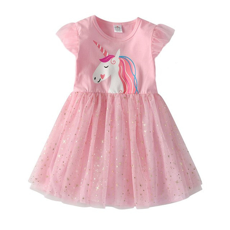 Girls Clothes Summer Princess Dresses Kids Dress - Enfance-Heureuse