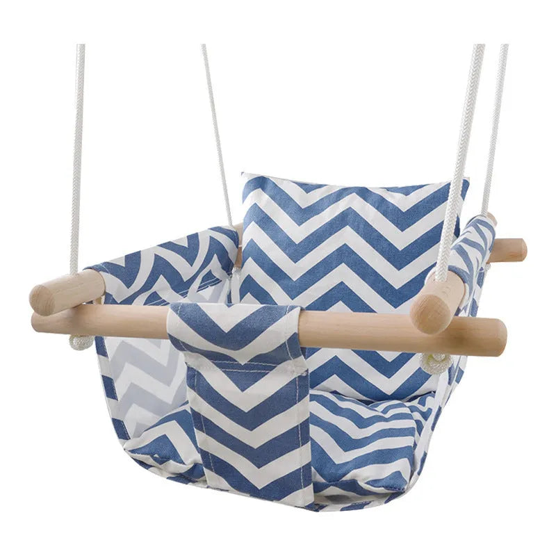 Infantile Fauteuil Suspendu Enfant Bébé À La Maison Siège Pliant Toile Swing - Enfance-Heureuse