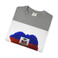 Haiti Flag Drip T-Shirt — Haitian Pride Graphic Tee