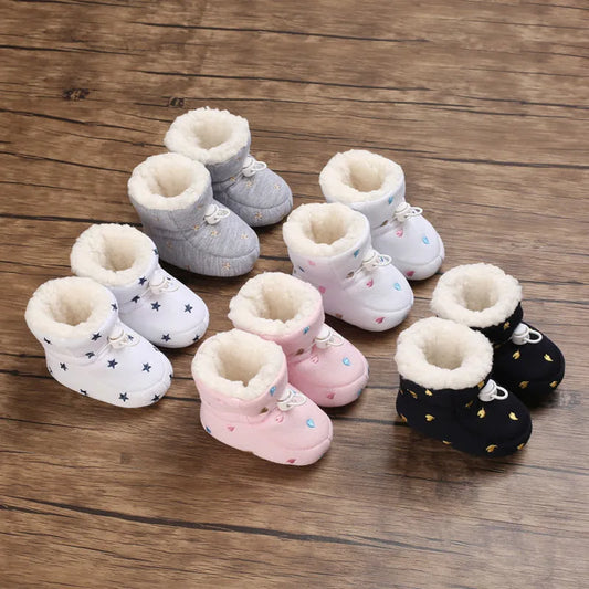 Baby Autumn And Winter Baby Shoes Cotton Shoes - Enfance-Heureuse